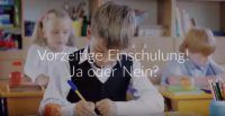 Bild: Vorzeitige Einschulung: eine gute Idee oder ein schlechter Einfall?