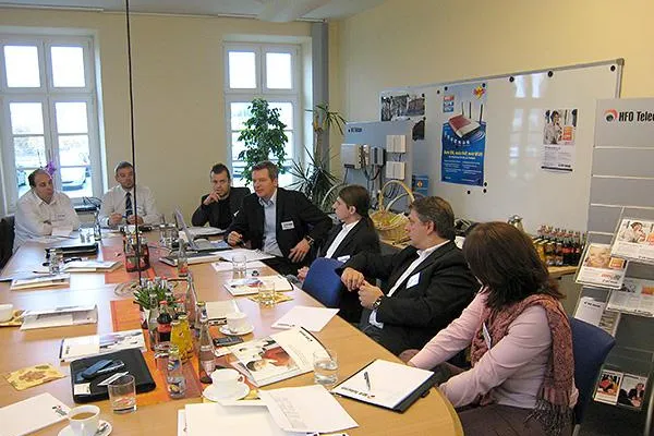 Bild: HFO Telecom AG: 1. Centrex-Zertifikatslehrgang
