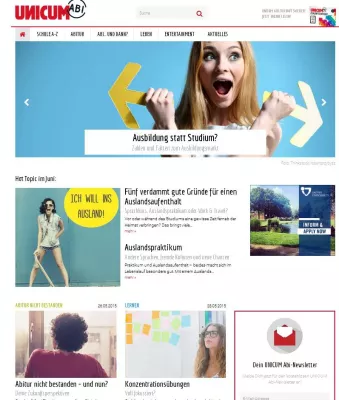 Bild: UNICUM launcht Portal für Schüler und Abiturienten