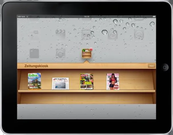 Bild: Magazin Apps für den neuen Apple Newsstand