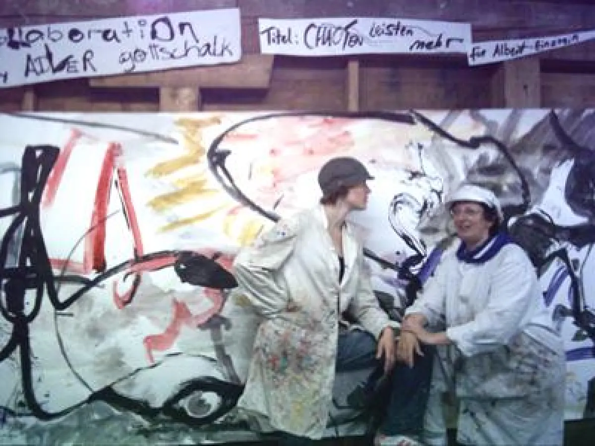 anarchistasista: Kollaborationsmalerei 