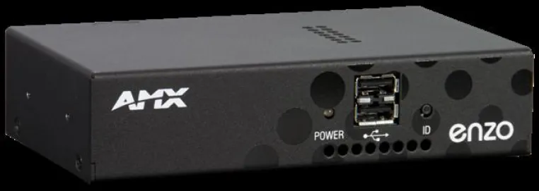 Bild: AMX präsentiert Enzo Media Manager auf der ISE 2014