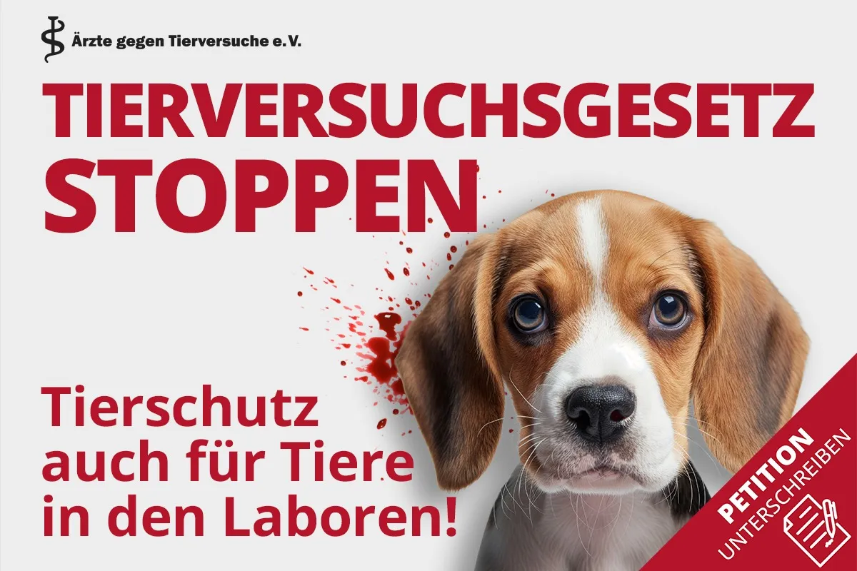 Kampagnen-Visual zur freien Nutzung. (© Ärzte gegen Tierversuche e.V.)