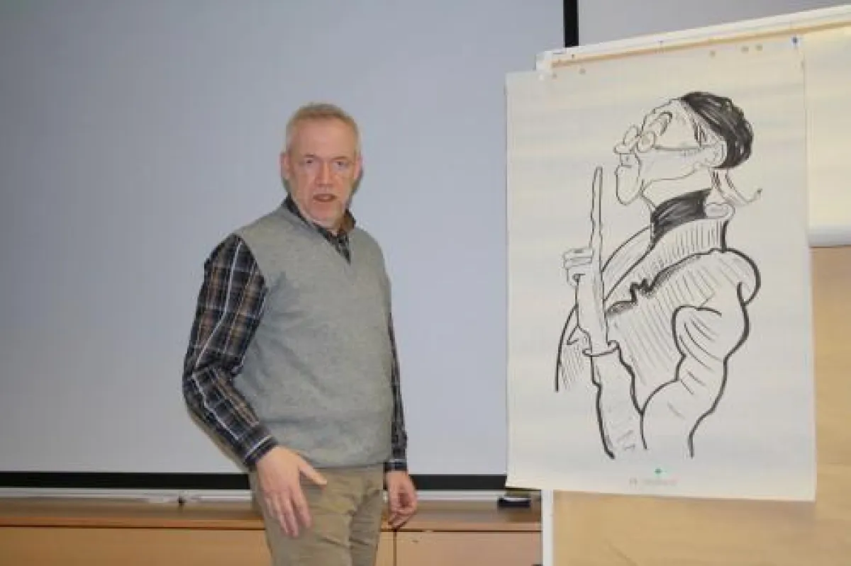 Gar nicht oberlehrerhaft: Referent Ralf Klöber, der auch 2012 wieder dabei sein wird