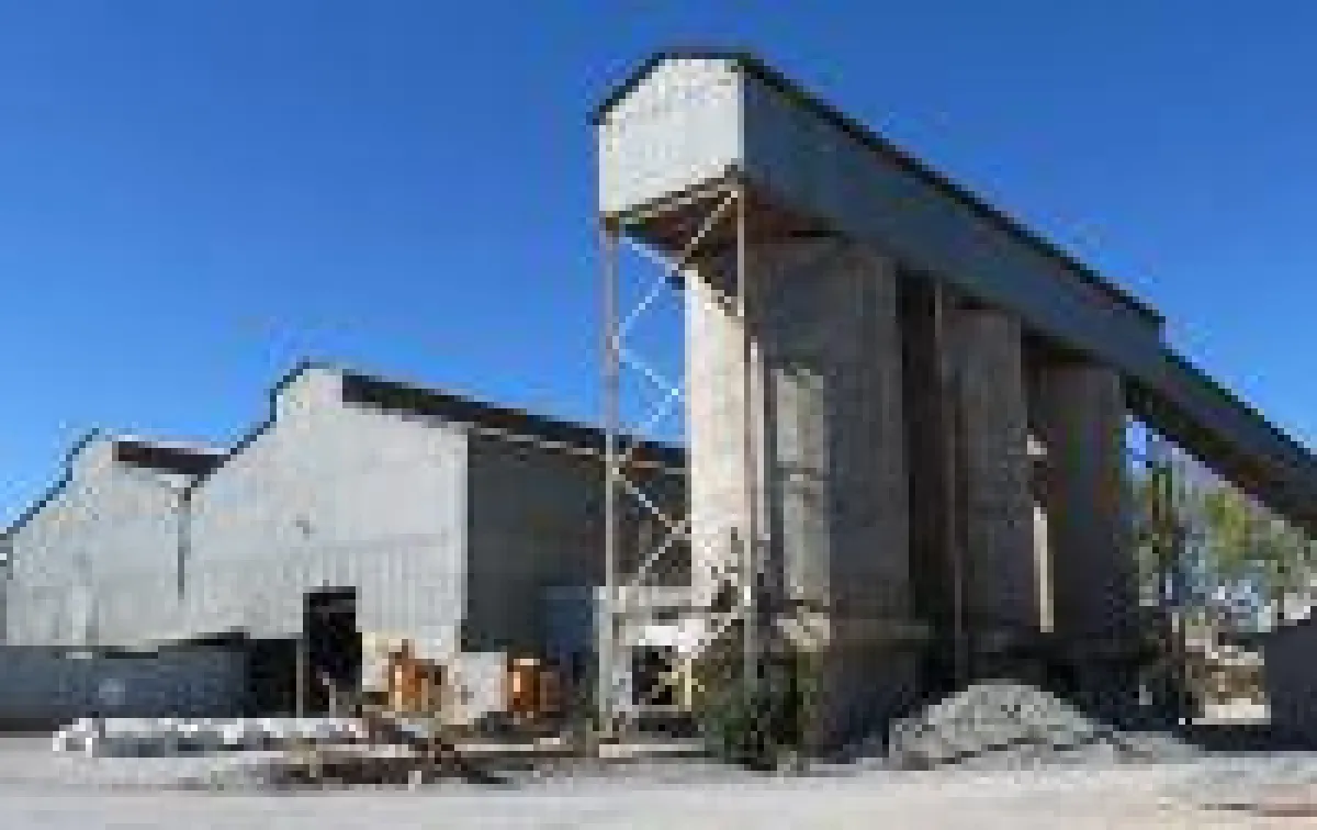 Verarbeitungsanlage auf der Kombat-Mine; Foto: Trigon Metals