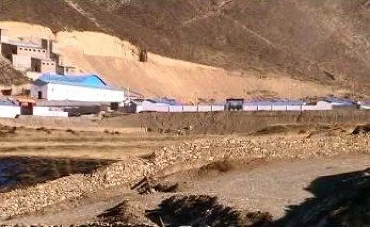 Bild: Protest gegen Abbau von Bodenschätzen in Markham, 13 Tibeter festgenommen