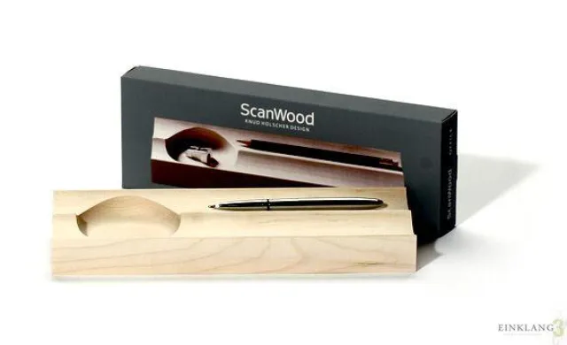 Bild: Büro-Accessoires aus hochwertigem Naturholz sorgen für Ordnung & Harmonie auf dem Schreibtisch