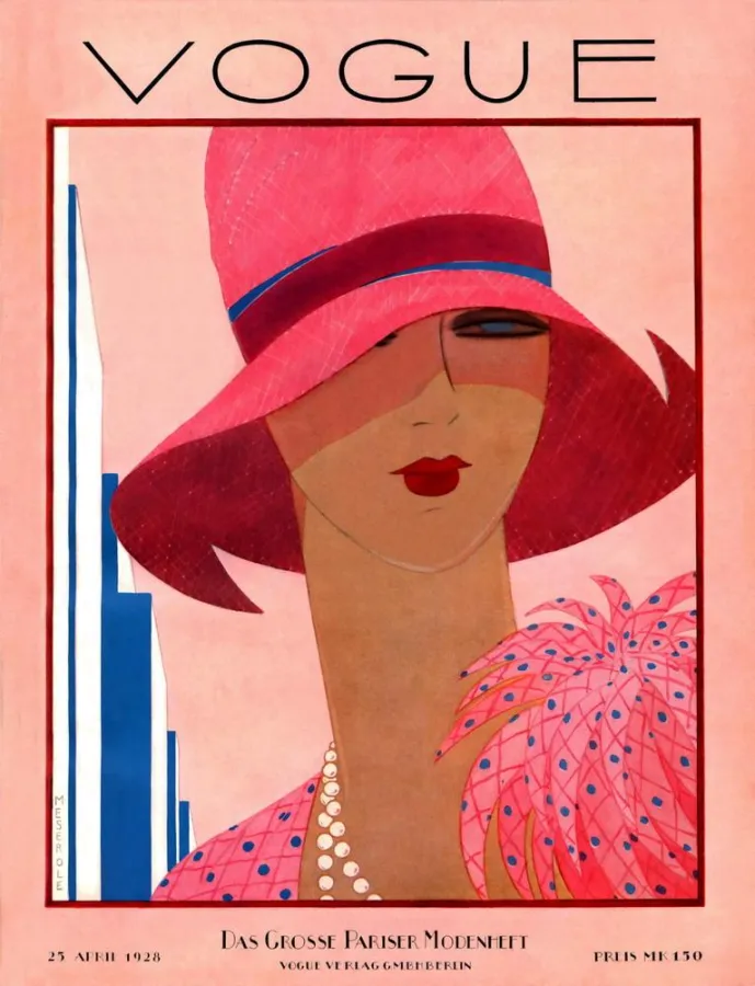 VOGUE Deutschland, April 1928 (Harriet Meserole)