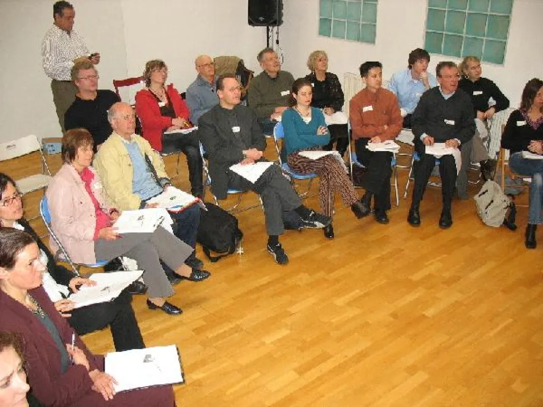 Teilnehmer des Workshops \
