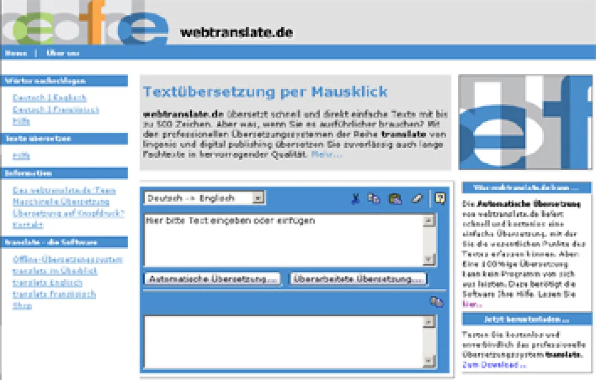 Kostenlos übersetzen mit webtranslate.de – umfangreichstes Wörterbuch jetzt online