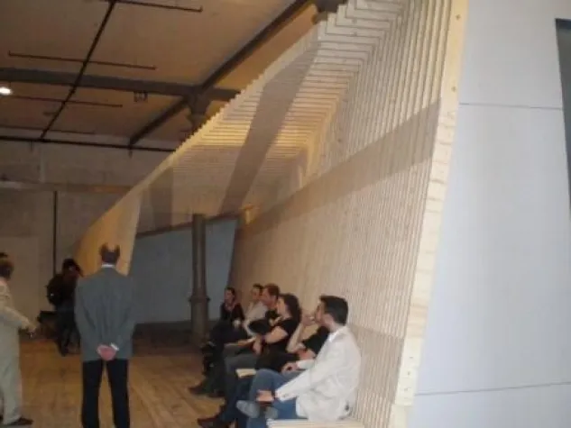 Midterm Presentation von Urban Wood StudentInnen Bild: Midterm Presentation von Urban Wood StudentInnen