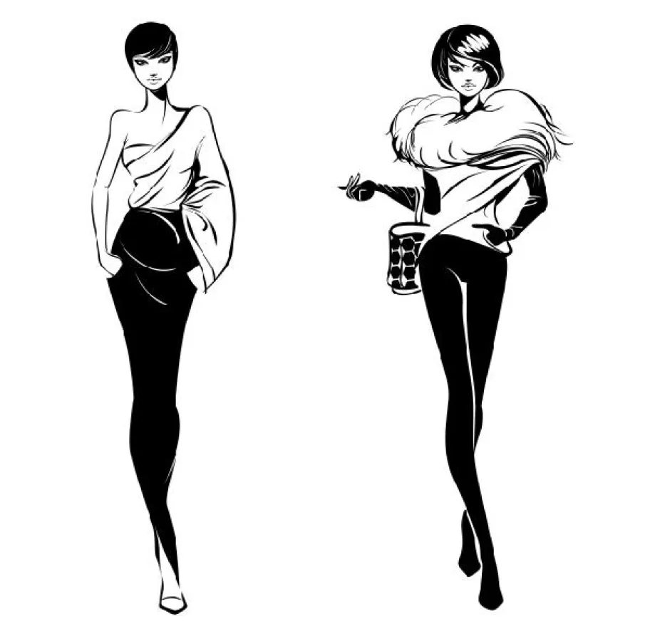 Stilberatung München Beatriz Baldur stock vector copyright tatanikova vektor17185449