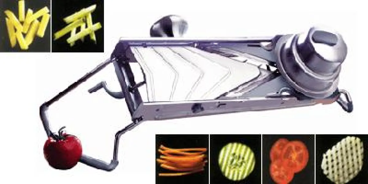 Die neue Mandoline aus Edelstahl