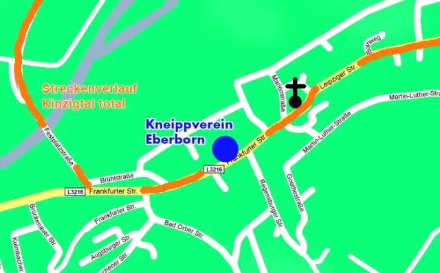 Bild: Kinzigtal total 2008 - Kneippverein Eberborn vorne dabei für den Peloton