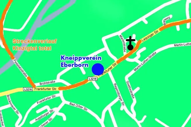Bild: Kinzigtal total 2008 - Kneippverein Eberborn vorne dabei für den Peloton