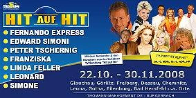 Bild: HIT auf HIT – die grosse Schlager-Gala auf Tour