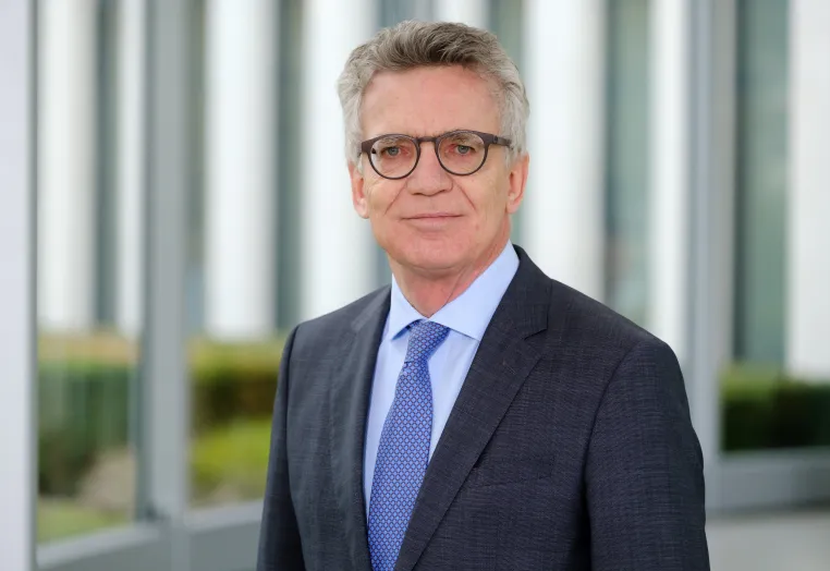 Thomas de Maizière gibt Einblicke ins RegierenGastprofessur für Politikmanagement der Stiftung Mercator Bild: Thomas de Maizière gibt Einblicke ins RegierenGastprofessur für Politikmanagement der Stiftung Mercator