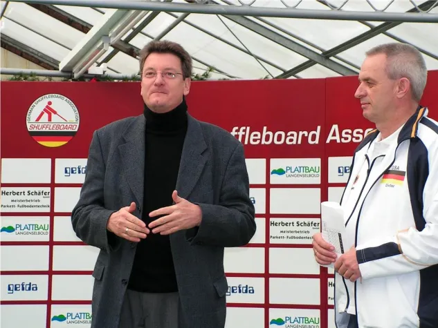 Bild: Deutsche Meisterschaft im Shuffleboard