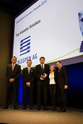 Bild: Schleupen.CS erhält IBM EMEA Innovation Award