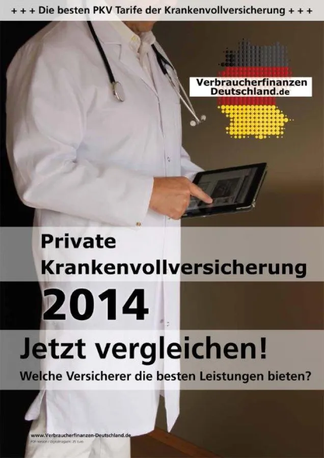 Studie Private Krankenvollversicherung 2014 von Verbraucherfinanzen-Deutschland.de