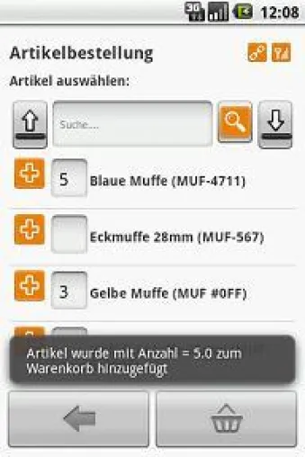 Mobile Sales-App mit Katalogfunktion für den modernen Außendienst Bild: Mobile Sales-App mit Katalogfunktion für den modernen Außendienst