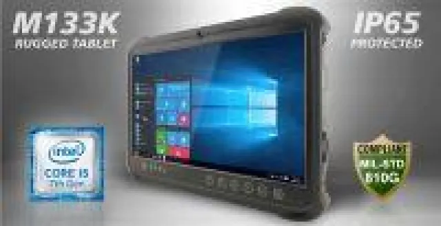 Bild: Regen, Sturz, Vibrationen … ein ruggedized Industrie-Tablet muss immer perfekt und schnell performen