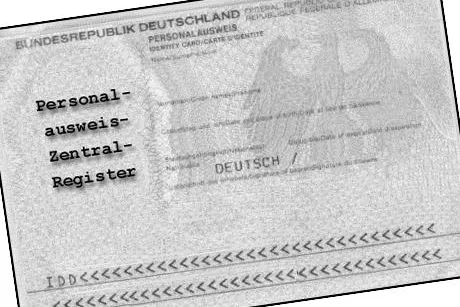 Bild: Personalausweis-Zentral-Register (PaZR)