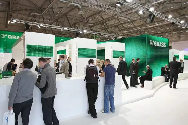 Bild: Light Event betreute Auftritt der Grass-Gruppe auf der interzum 2011