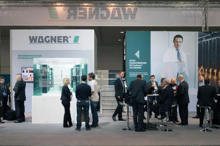 Bild: Erfolgreicher Auftritt für WAGNER auf der CeBIT 2013: OxyReduct® Compact für die Verfügbarkeit von IT-Zentren