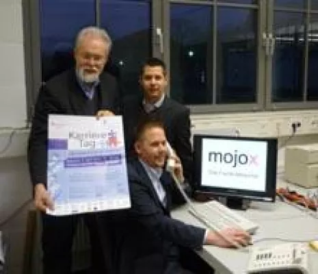 Karrieretag Soest als Geburtshelfer für das Jungunternehmen mojox.de Bild: Karrieretag Soest als Geburtshelfer für das Jungunternehmen mojox.de