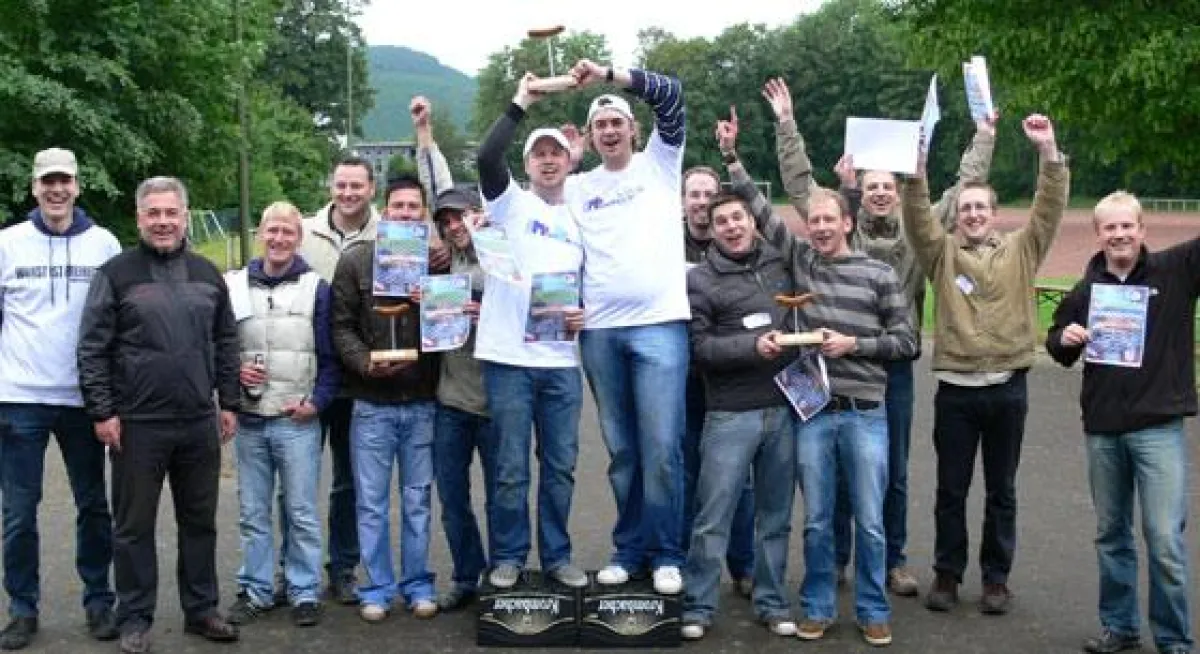 Die Grafschafter Wössis (Mitte) holten sich den Europameister-Titel im Jahr 2009. Foto: bigge-online