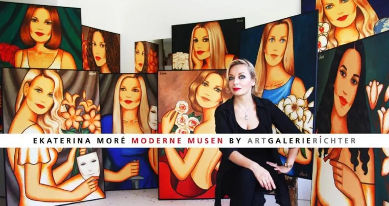 Bild: AUSSTELLUNG „MODERNE MUSEN“ VON EKATERINA MORÉ IN BERLIN