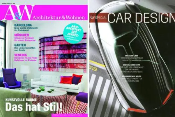 Bild: Das hat Stil: A&W Architektur & Wohnen präsentiert in der neuen Ausgabe kunstvolle Räume