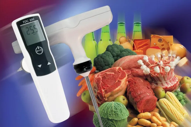 Neuentwicklung: Handmessgerät TDC 200 von ebro für die Lebensmittelindustrie Bild: Neuentwicklung: Handmessgerät TDC 200 von ebro für die Lebensmittelindustrie
