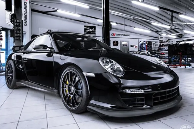 Performance Plus für den Porsche 997 GT2 bei OK-Chiptuning Bild: Performance Plus für den Porsche 997 GT2 bei OK-Chiptuning