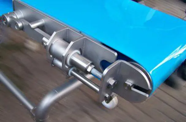 Bild: Apullma SuperClean Fördertechnik mit neuem Schnellwechselmechanismus