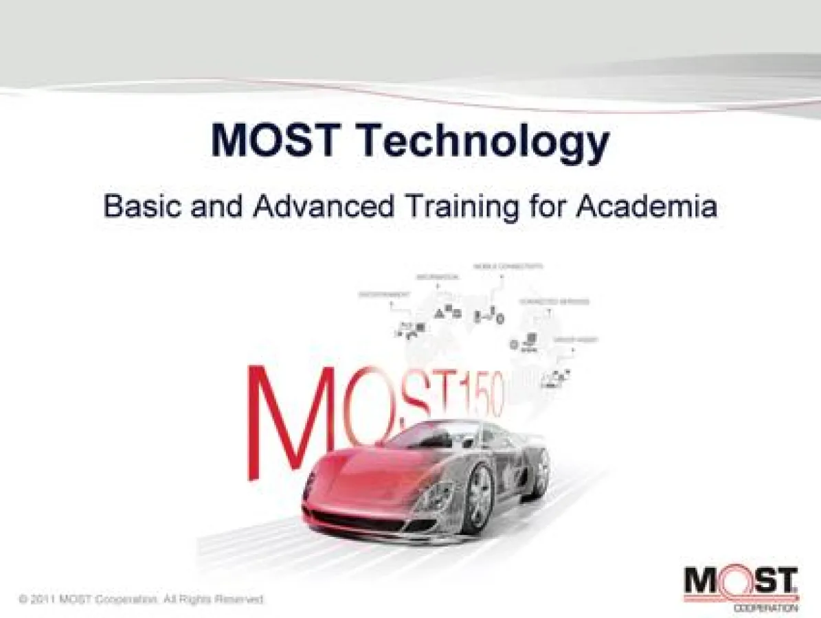 MOST Cooperation unterstützt Hochschulen mit Schulungsmaterial