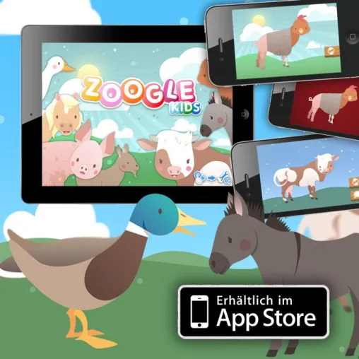 Bild: headkit-games veröffentlicht 'Zoogle Kids - Die Lustige Tierbildscharade für Kinder'