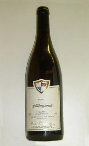 Spätburgunder QbA vom Weingut Martin Wassmer Wein des Monats Oktober im Weinhaus Paus Bild: Spätburgunder QbA vom Weingut Martin Wassmer Wein des Monats Oktober im Weinhaus Paus