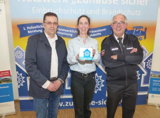 Bild: "Zuhause sicher" - Polizei und Handwerk gemeinsam für Einbruchprävention