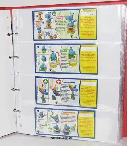 Bild: Sammler-Egg präsentiert Ordner und Hüllen für Überraschungsei Sammler und Puzzle
