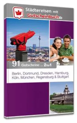 Bild: Auf Entdeckungsreise durch Deutschland gehen mit „Städtereisen mit Gutscheinbuch.de 2012/2013“