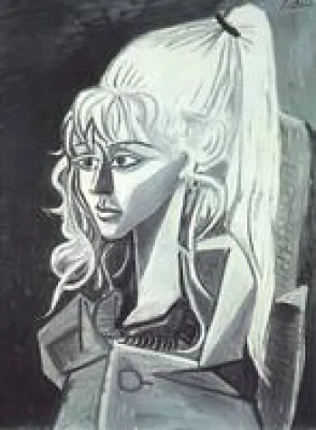 Bild: SYLVETTE MUSE von PABLO PICASSO 1954