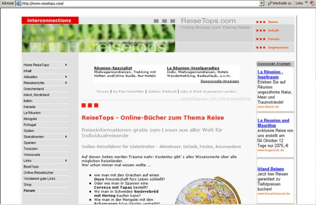 Bild: Reiseführer Online zum Mitschreiben - Länder und Regionen