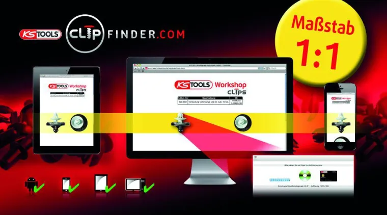 Bild: Immer den richtigen Clip zur Hand haben