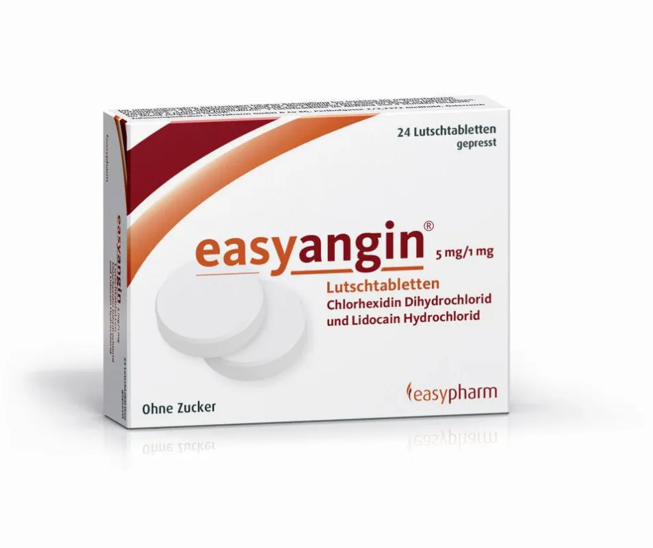 easyangin Lutschtabletten gegen Halsschmerzen