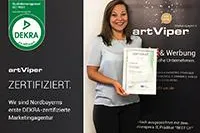 Bild: Nordbayerns erste DEKRA zertifizierte Marketingagentur