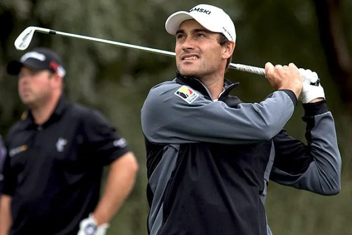 Bild: KRAMSKI Markenbotschafter Florian Fritsch auf der BMW International Open