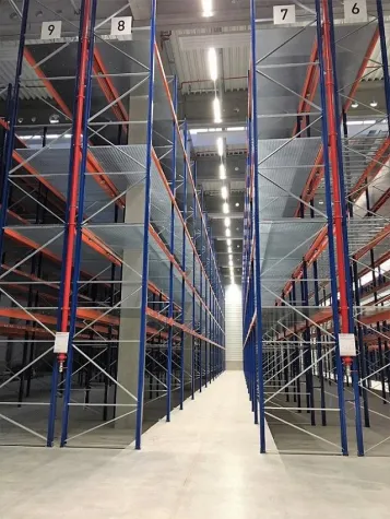 Bild: Berger erweitert Lagerflächen bei ebm-papst