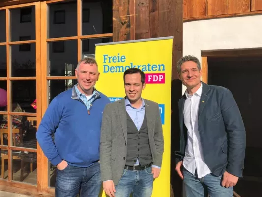 Bild: Wahlkampfauftakt der FDP Oberhaching